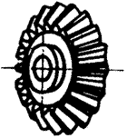 齒輪基本術語錐齒輪、準雙曲面齒輪及其齒輪副