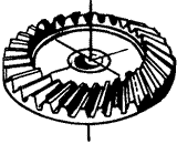 齒輪基本術語錐齒輪、準雙曲面齒輪及其齒輪副