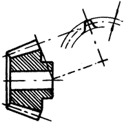 齒輪基本術語錐齒輪、準雙曲面齒輪及其齒輪副