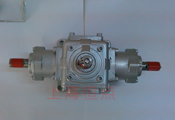 T2-1-1-U轉向箱,雙脖子輸入,單軸向上輸出