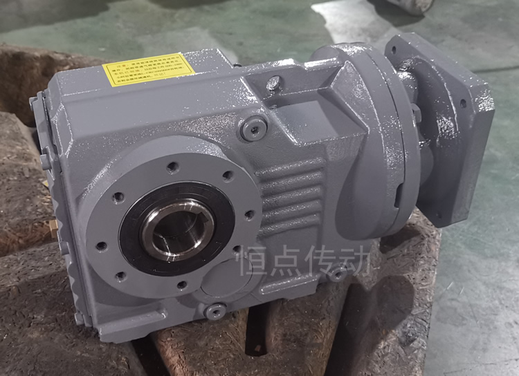 KA47系列減速機輸入配伺服方法蘭 輸出通孔 工業灰 實物圖